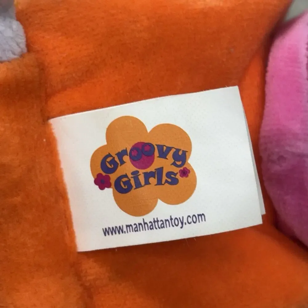 Y2K Groovy Girls Moped Scooter Motorcycle Bike Plush Toy 2001 Nostalgia Colorful